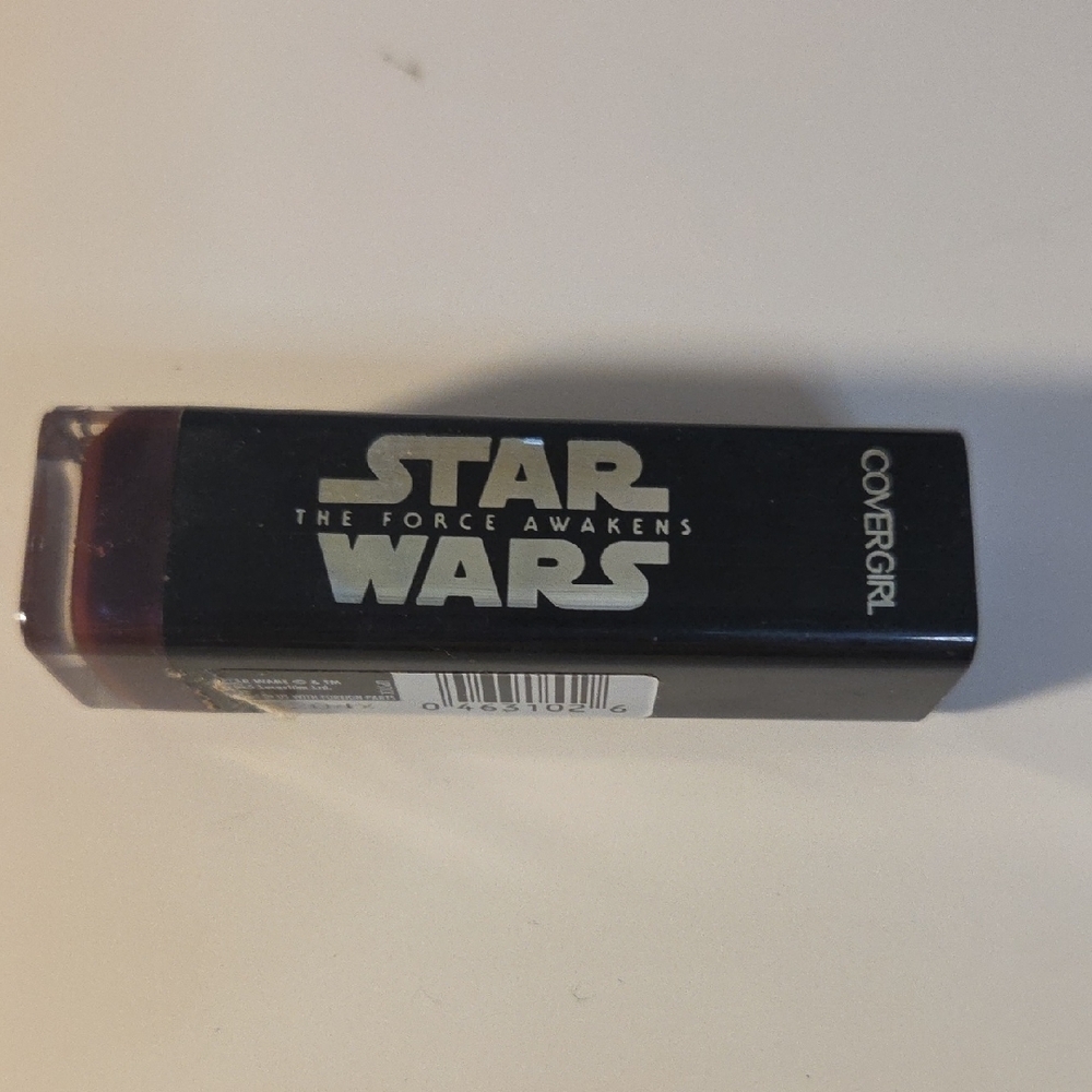 CoverGirl Star Wars Limited Edition Colorlicious Lipstick, likely in a Dark Purp
